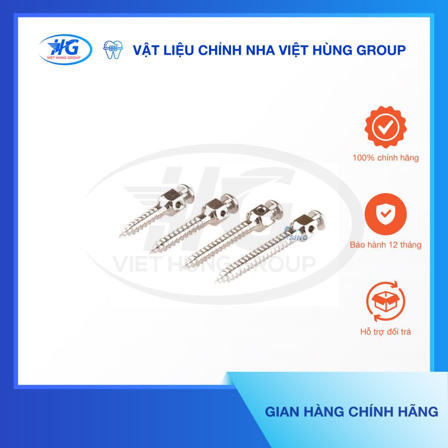 Minivis chính hãng là giảm tối đa các nguyên cơ biến chứng khi cắm